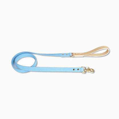 VELVETPAW - Leder Hundeleine & Halsband - Set | Premium Echtleder